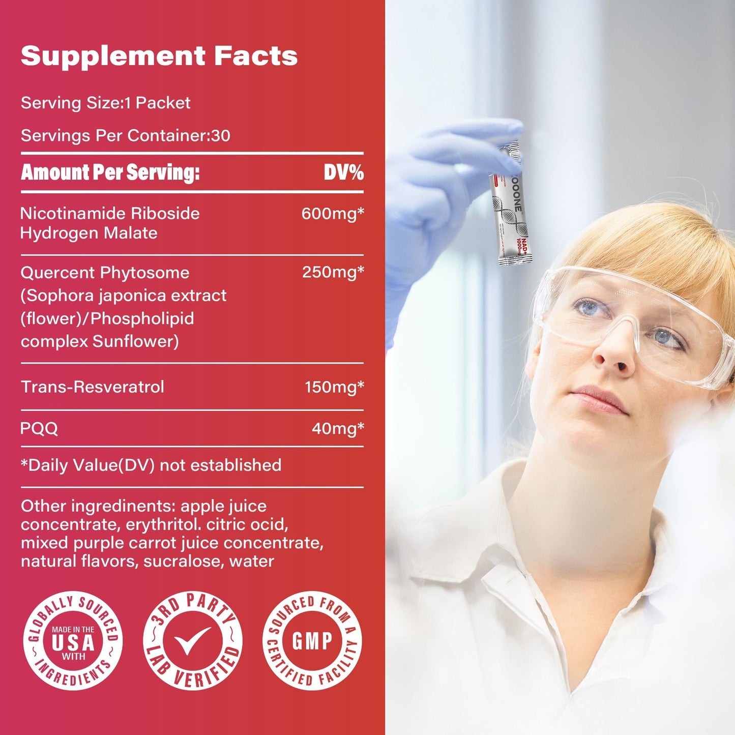 Zooone NR1000 – Advanced NAD+ Supplement for Energy, Aging & Cellular Repair