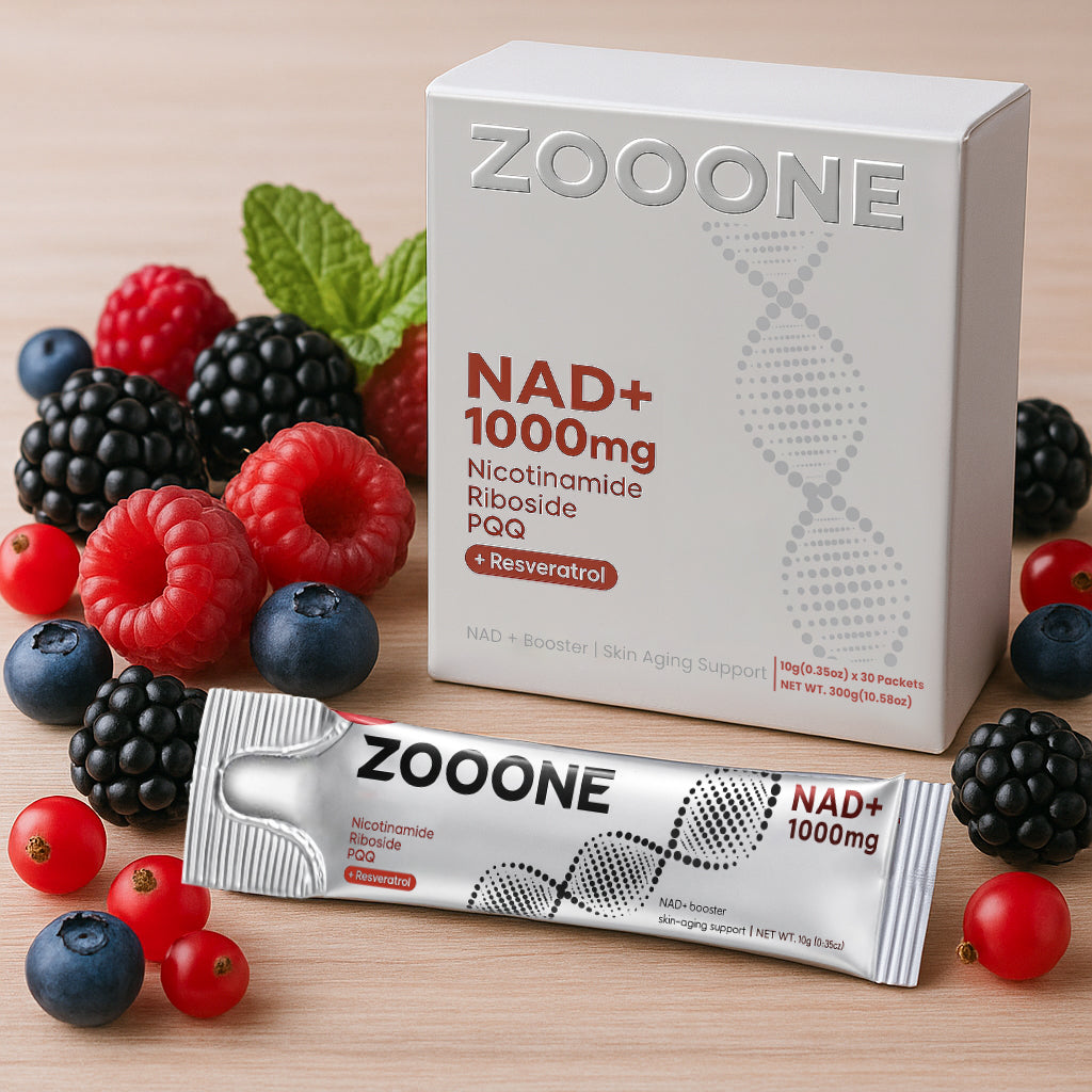 Zooone NR1000 – Advanced NAD+ Supplement for Energy, Aging & Cellular Repair
