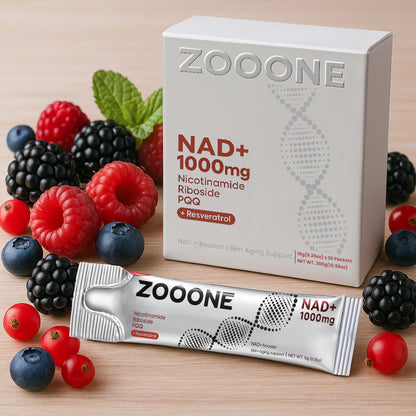 Zooone NR1000 – Advanced NAD+ Supplement for Energy, Aging & Cellular Repair