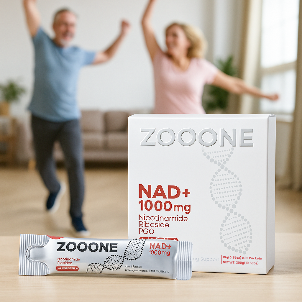 Zooone NR1000 – Advanced NAD+ Supplement for Energy, Aging & Cellular Repair