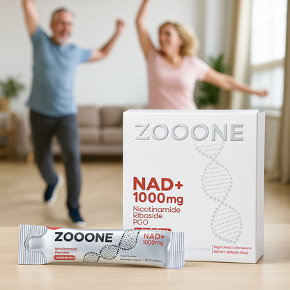 Zooone NR1000 – Advanced NAD+ Supplement for Energy, Aging & Cellular Repair